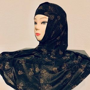 Women’s 2 pieces Hijab set, one size fits all